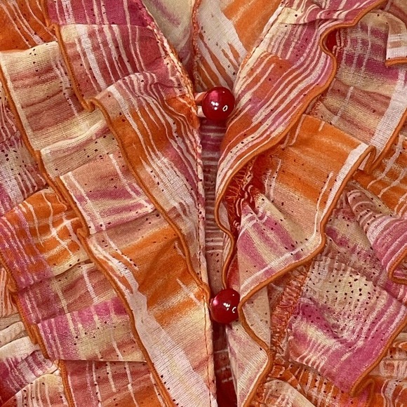 🚨10 / $20 🚨 Lane Bryant Women’s 18/20 Ruffle Neck Sleeveless Blouse Top - Picture 11 of 12